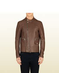 gucci jacket asymmetrical zip moto 2000 leather cotton|Gucci 1999 Black Asymmetrical Leather Biker Jacket.